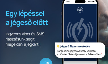 Ingyenes jégeső-riasztással segíti a felkészülést egy új magyar szolgáltatás
