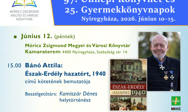 Észak-Erdély hazatérésének történetét idézi fel Nyíregyházán Bánó Attila