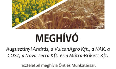  Országos repce- és kalászos bemutatót rendeznek Gyulatanyán