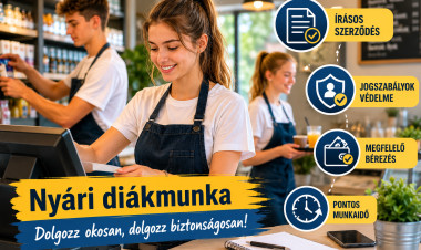 Nyári diákmunka: így kerülhetők el a leggyakoribb buktatók