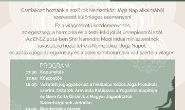 Nemzetközi Jóga Napot ünnepelnek Nyíregyházán