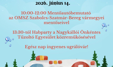 Mentőautó-bemutató és habparty várja a családokat a kertvárosi családi napon