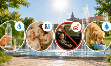 Másodfokú hőségriasztás van érvényben: az önkormányzat fokozott óvatosságra kéri a nyíregyháziakat