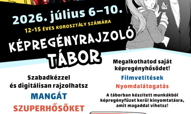 Szuperhősök, mangák és saját képregények – Még lehet jelentkezni a nyári képregényrajzoló táborba