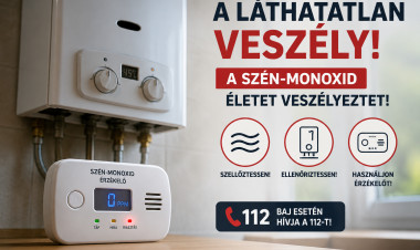 Ilyen van? - Három nyíregyházi lakásban is jelzett a szén-monoxid-érzékelő egyetlen nap alatt