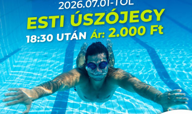 Esti úszójegyet vezetett be az Aquarius Élményfürdő