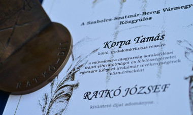 Ratkó József-díj – Korpa Tamás költő kaphatta idén a neves elismerést