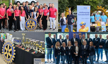 A szolgálat éve – Közösséget épített, fiatalokat támogatott a Rotary Club Nyírség