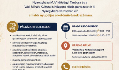 Alkotó idősek jelentkezését várják – ősszel ismét kiállítás nyílik a legszebb pályamunkákból