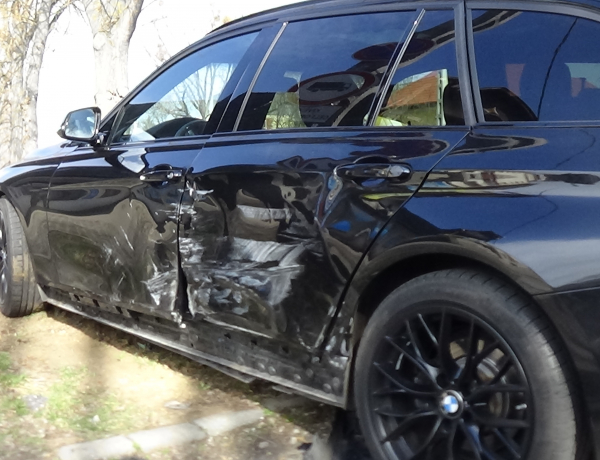 Baleset  történt a Rákóczi utcán, egy személyt kórházban ápolnak