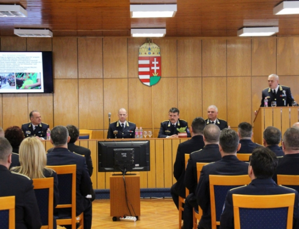 Évértékelő a Szabolcs-Szatmár-Bereg Megyei Rendőr-főkapitányságon