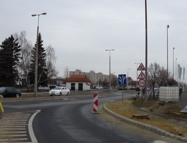 Forgalomkorlátozás a Törzs utca és az Orosi út csomópontjában