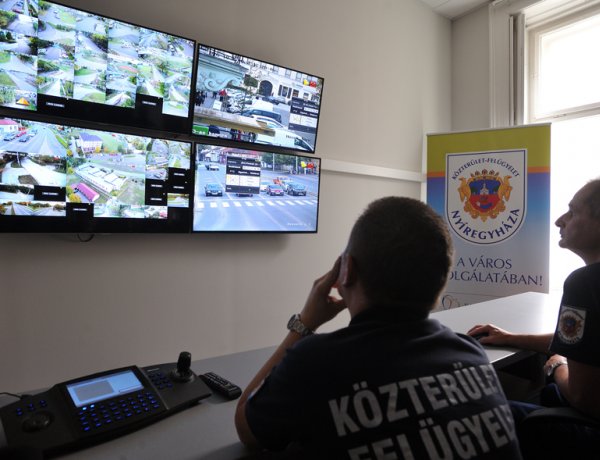154 térfigyelő kamera ál munkában Nyíregyháza területén - Növelik a biztonságérzetet