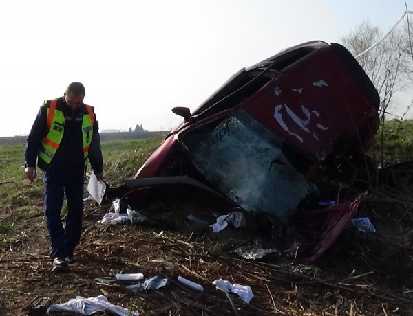 Megrázó felvételek a vasárnap hajnalban történt halálos baleset helyszínéről