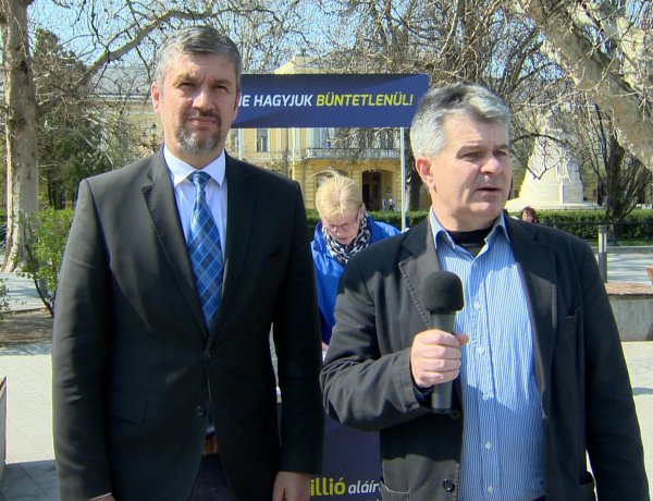 Az uniós választási kampányban is folytatják az aláírásgyűjtést az Európai Ügyészségért