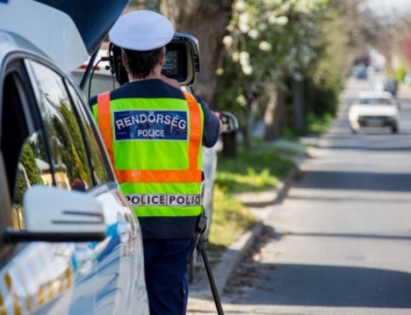 Már tart a rendőrség TISPOL-os sebességellenőrző akciója ország- és megyeszerte
