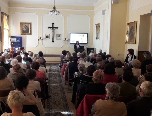 Dr. Beleznay Gyöngyike volt az Idősek Akadémiája találkozójának legutóbbi vendége