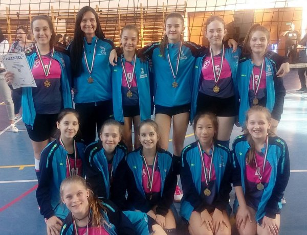 Tornagyőzelem - nyert a Nyíregyházi Sportcentrum U13-as röplabda együttese