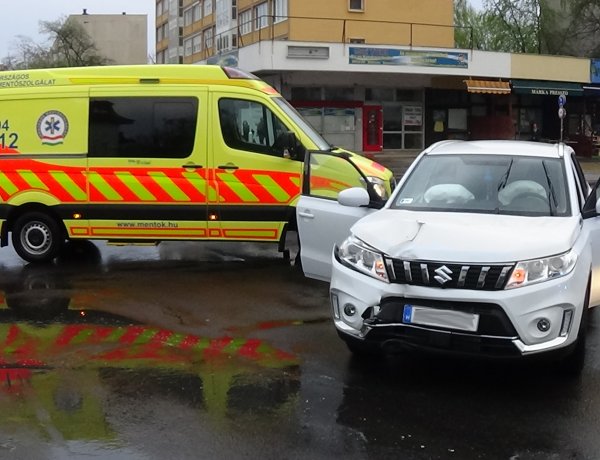 Baleset történt szombaton a Ferenc körút – Erdő sor csomópontjánál