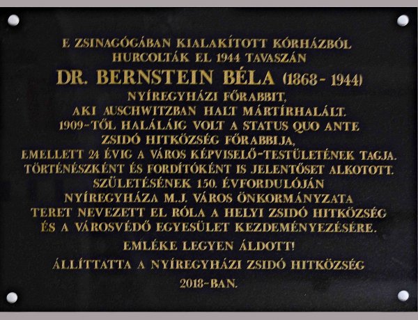 Amiről az utcák mesélnek - Nyíregyháza „országos hírű főrabbija” 2.