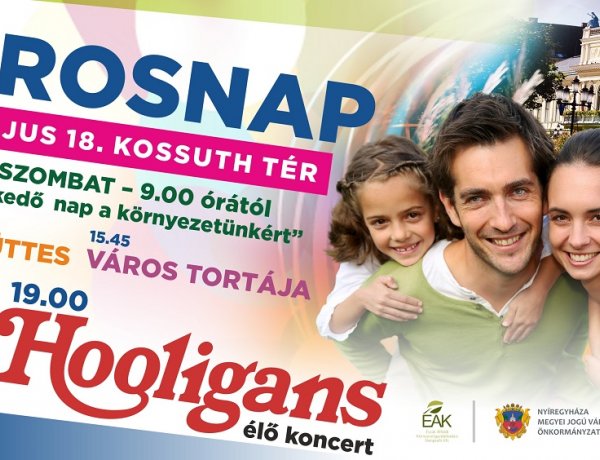 Városnap - Szelektív Szombattal, sztárvendégekkel a Kossuth téren 