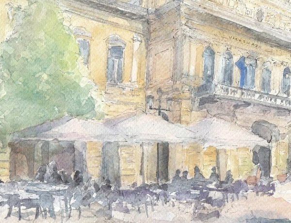 Nyíregyházi séták - Zsadányi Zsolt kiállítása a Móricz Zsigmond könyvtárban