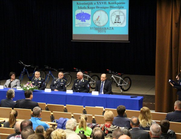 Megkezdődött a Kerékpáros Iskola Kupa országos döntője Nyíregyházán