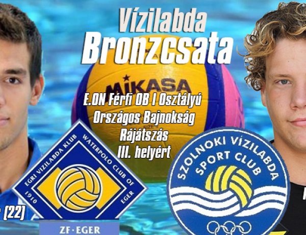 Vízilabda - az OB-I-es bajnokság bronzmeccsén nyíregyházi játékosok találkoznak