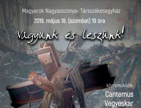 Vagyunk és leszünk! - Jótékonysági hangverseny az üldözött keresztények javára