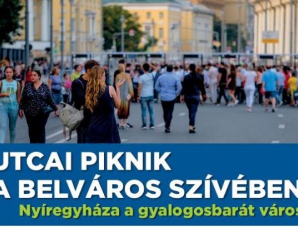 Utcai piknik a belváros szívében - Fepezsdül a belváros szombaton délután!