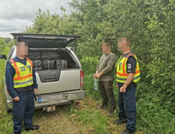 12 mesterláda csempészett cigaretta – Húsz millió forint értékben csempészett a férfi