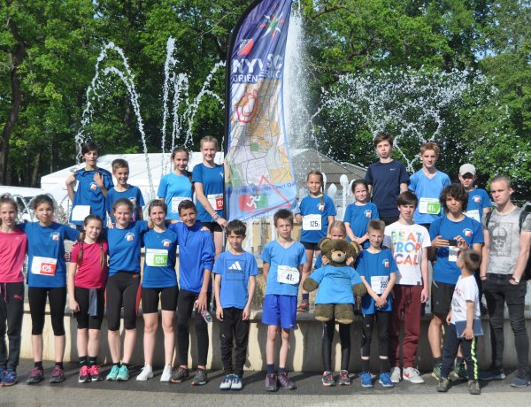 Tájfutó diákolimpia  - remekül szerepeltek az NYVSC fiatal versenyzői