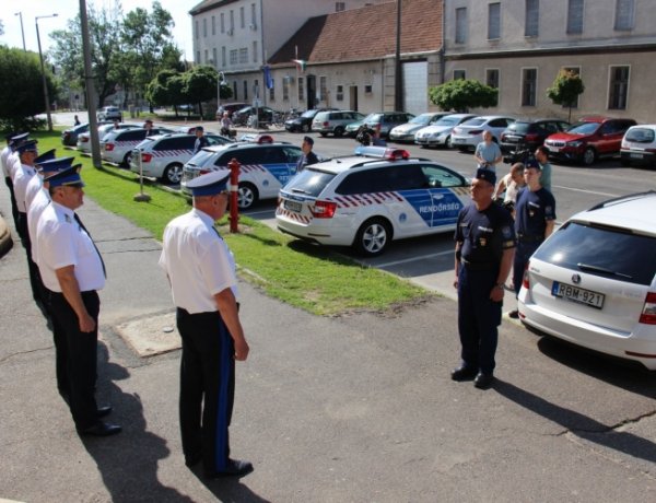 Új szolgálati gépkocsik a Szabolcs-Szatmár-Bereg Megyei Rendőr-főkapitányság flottájában