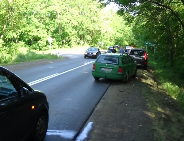 Baleset történt Nyírjestanyánál – Nem vette észre az előtte fékező járművet