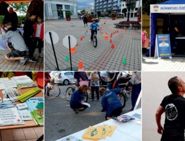 VI. Vagyonvédelmi Nap Nyíregyházán, a Blaha Lujza sétány parkolójában 