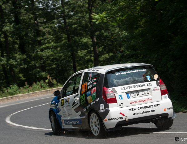 Izgalmas verseny, megyei pilótákkal - nagy csaták a Székesfehérvár rallyn