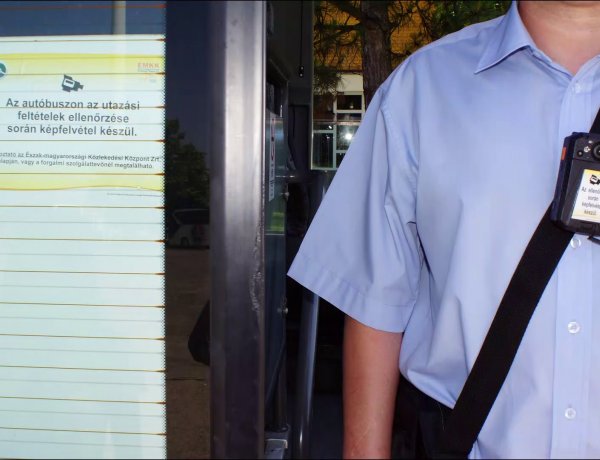 Testkamerákat használnak majd a buszokon az ellenőrök és a buszrendészek