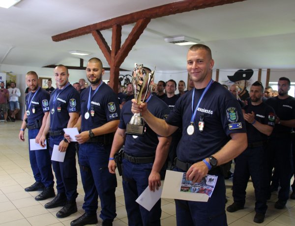 Plajner Ferenc tiszteletére rendeztek versenyt – Bajtársukra emlékeztek a megyei rendőrök