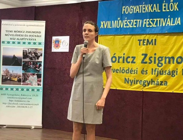 Bemutatjuk Nyíregyháza egyik Paraszupersztárját, a látássérült Severa Ágnest!