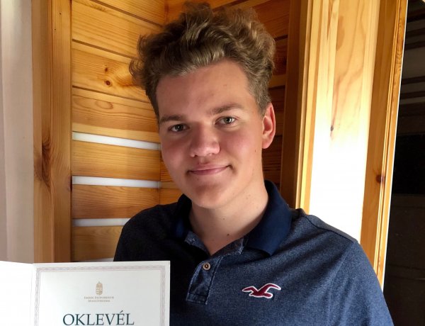 Jó tanuló - Jó sportoló, negyedszer kapta meg az elismerést Závaczki Bálint golfozó