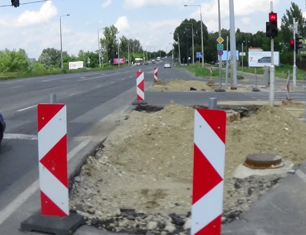 Forgalomkorlátozás a Debreceni úton - Nemcsak a gépjármű forgalom érintett