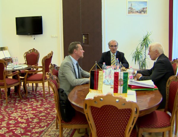 Különleges vendég a Németországi Szövetségi Köztársaság budapesti nagykövetségéről