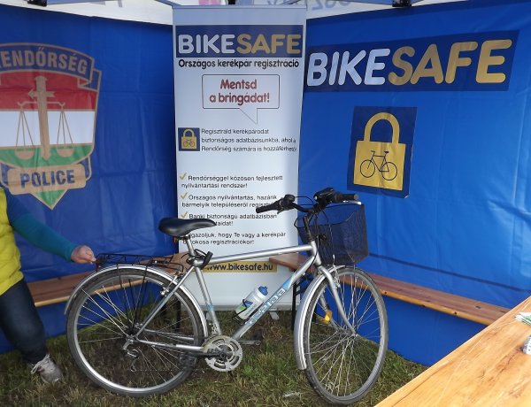 Legyen a kerékpárja biztonságban - Regisztrálja a rendőrség rendszerébe!