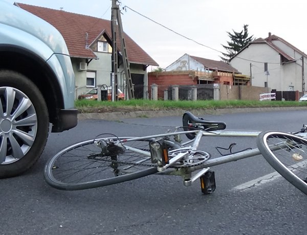 Egy zebra, két baleset egy napon - Gyalogost és kerékpárost is gázoltak