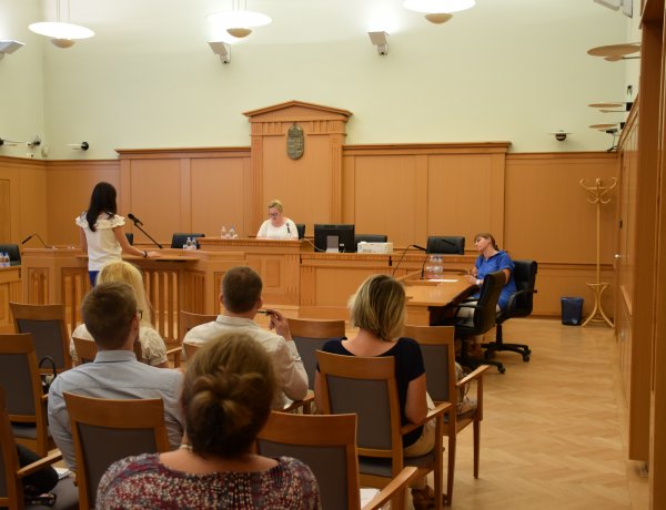 Pervezetési verseny a Nyíregyházi Törvényszéken – Izgalmakból nem volt hiány!