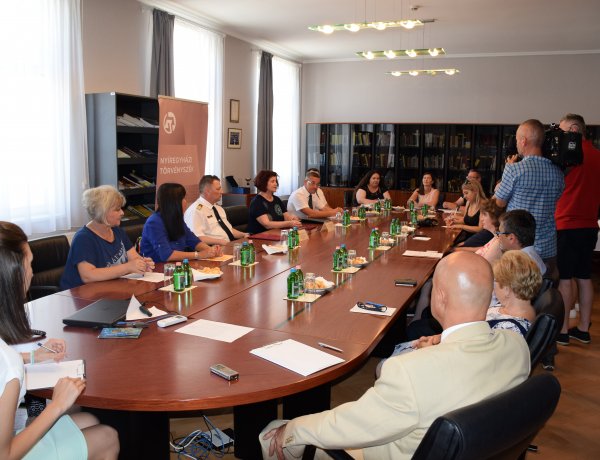 Nyíregyházi Törvényszék: Tovább folytatódik a bíróság és a börtön együttműködése