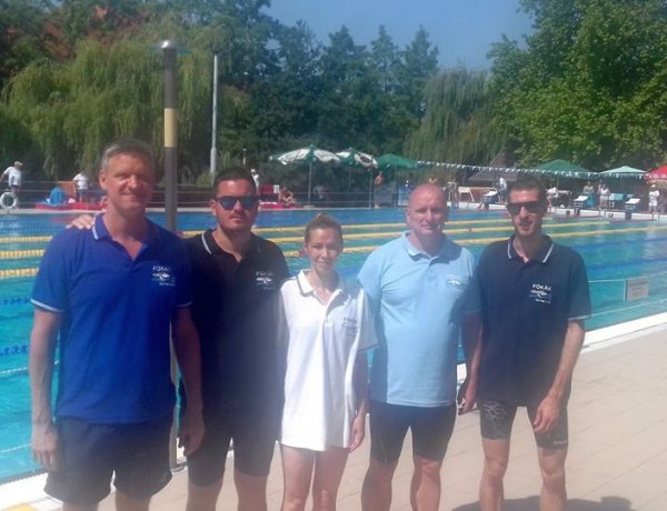 Nyolc bajnoki cím és számos érem - országos bajnokságon a szenior úszók