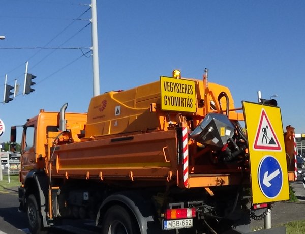 Magyar Közút: városszerte zajlanak a gyomirtási munkálatok – Hétfőtől folytatódnak!