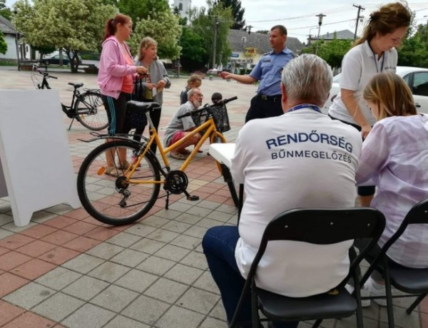 Házhoz mentek Tiszavasváriban – Folytatódik a BikeSafe program