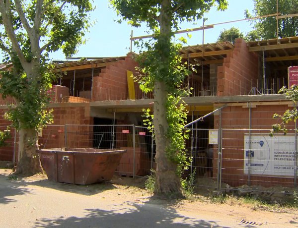 Novemberre elkészülhet Nyíregyháza korszerű nappali szociális ellátó központja az Őz utcán